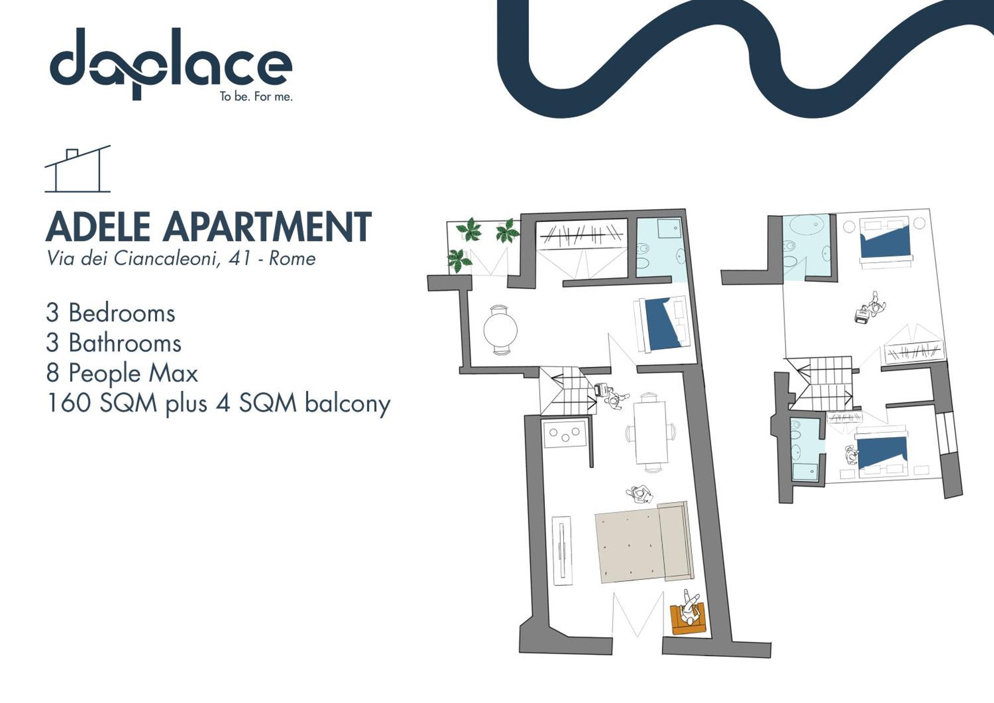 Daplace - Adele Apartment Róma Kültér fotó
